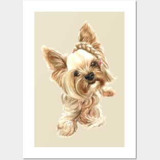 Yorkie Posters and Art